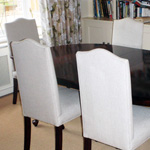 Re-upholstered Dining Chairs